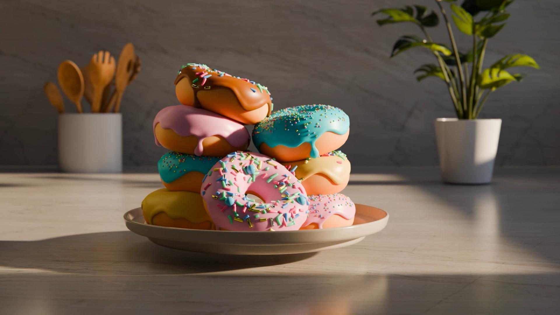 DONUT - Blender Design