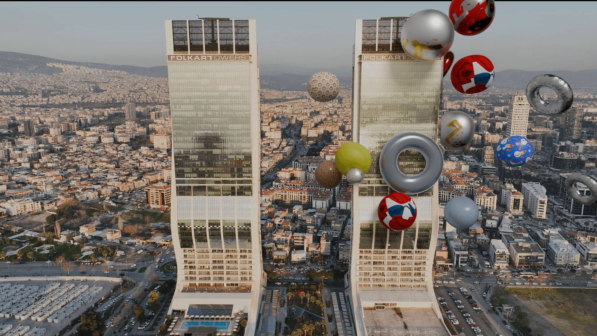 3D CGI - Folkart Hediye Balonları